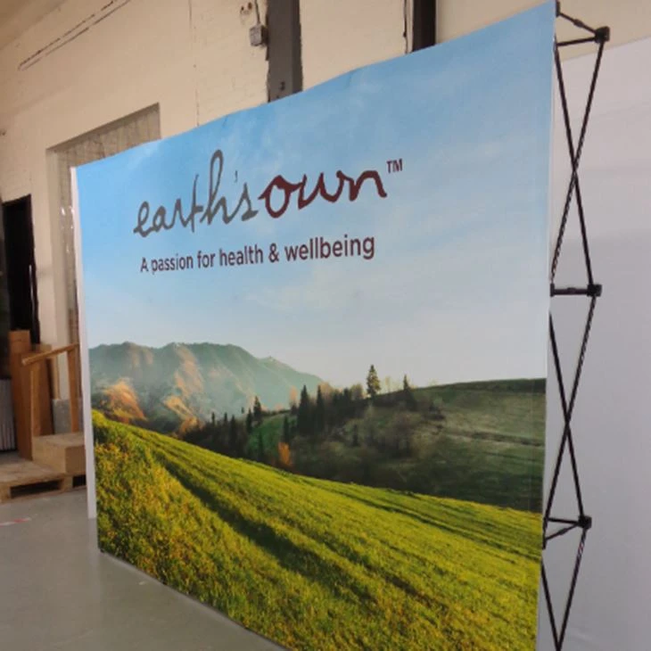 Dye Sublimation ekspozisyon Frontlit Banner Fabrik